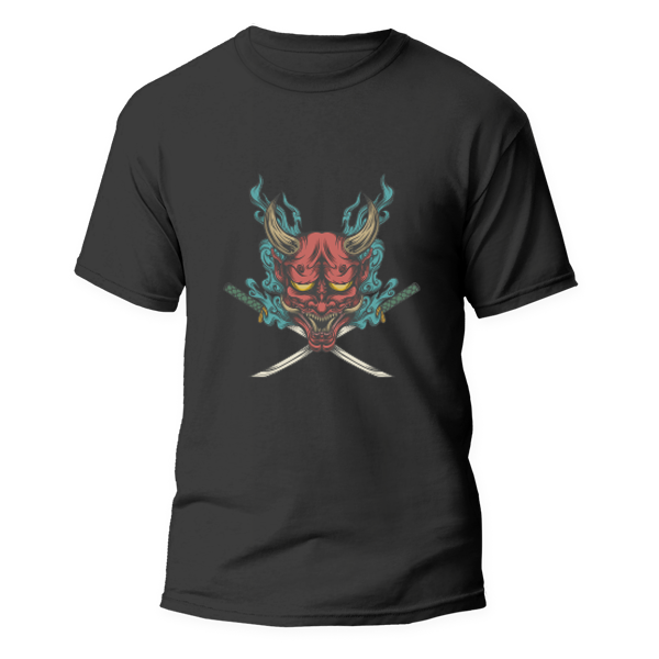 Red Oni Japanese Mens Tshirt