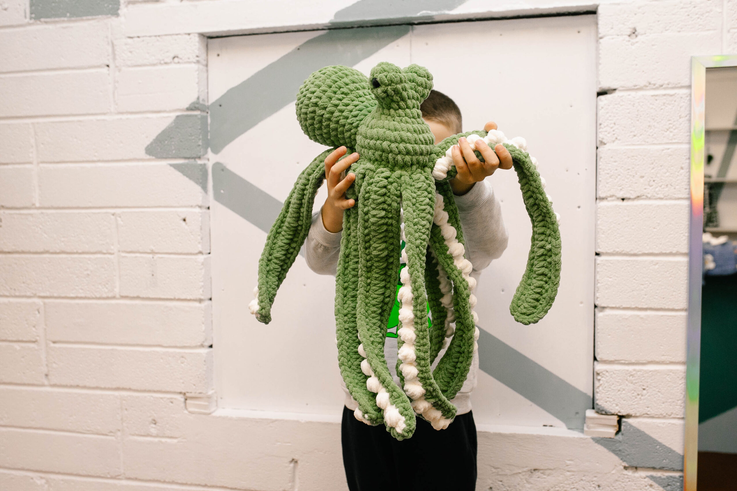 Ollie Green Octopus - Image 3