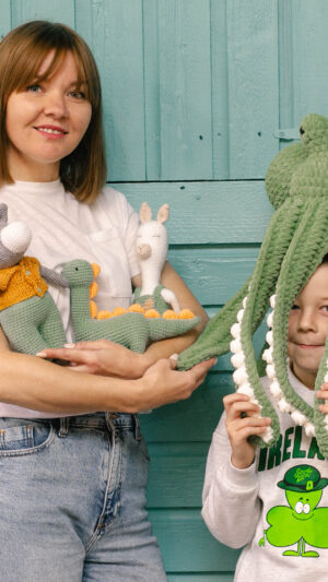Ollie Green Octopus