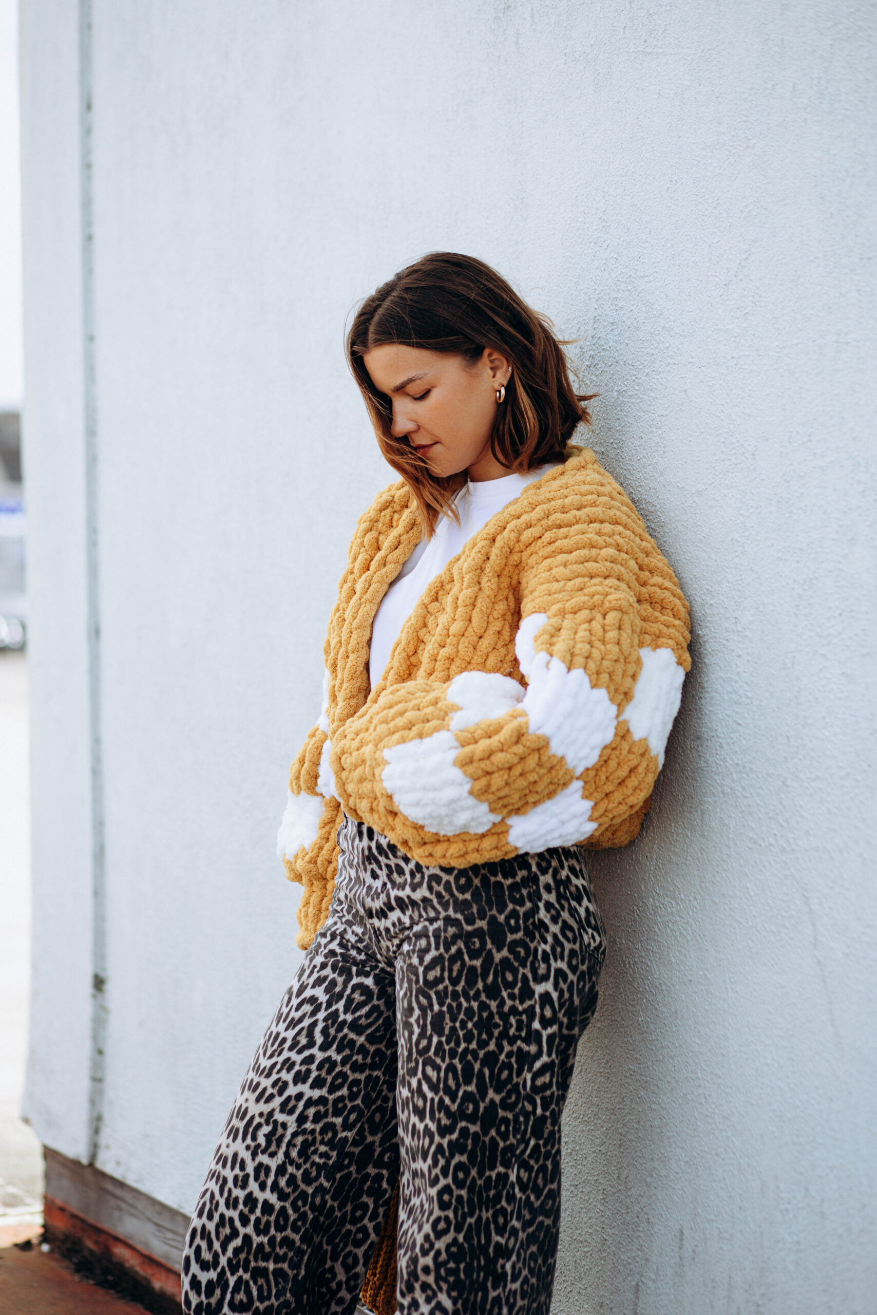 The Statement Piece: Versatile Mustard Chunky Cardigan - Image 4