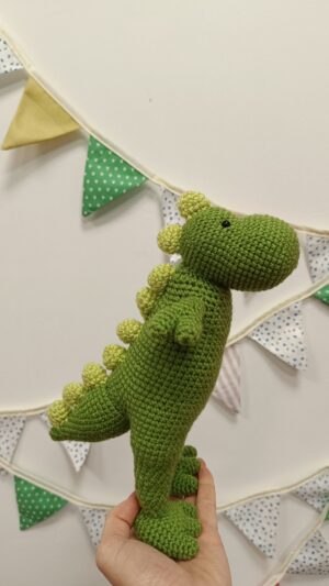Handmade Crochet Dinosaur