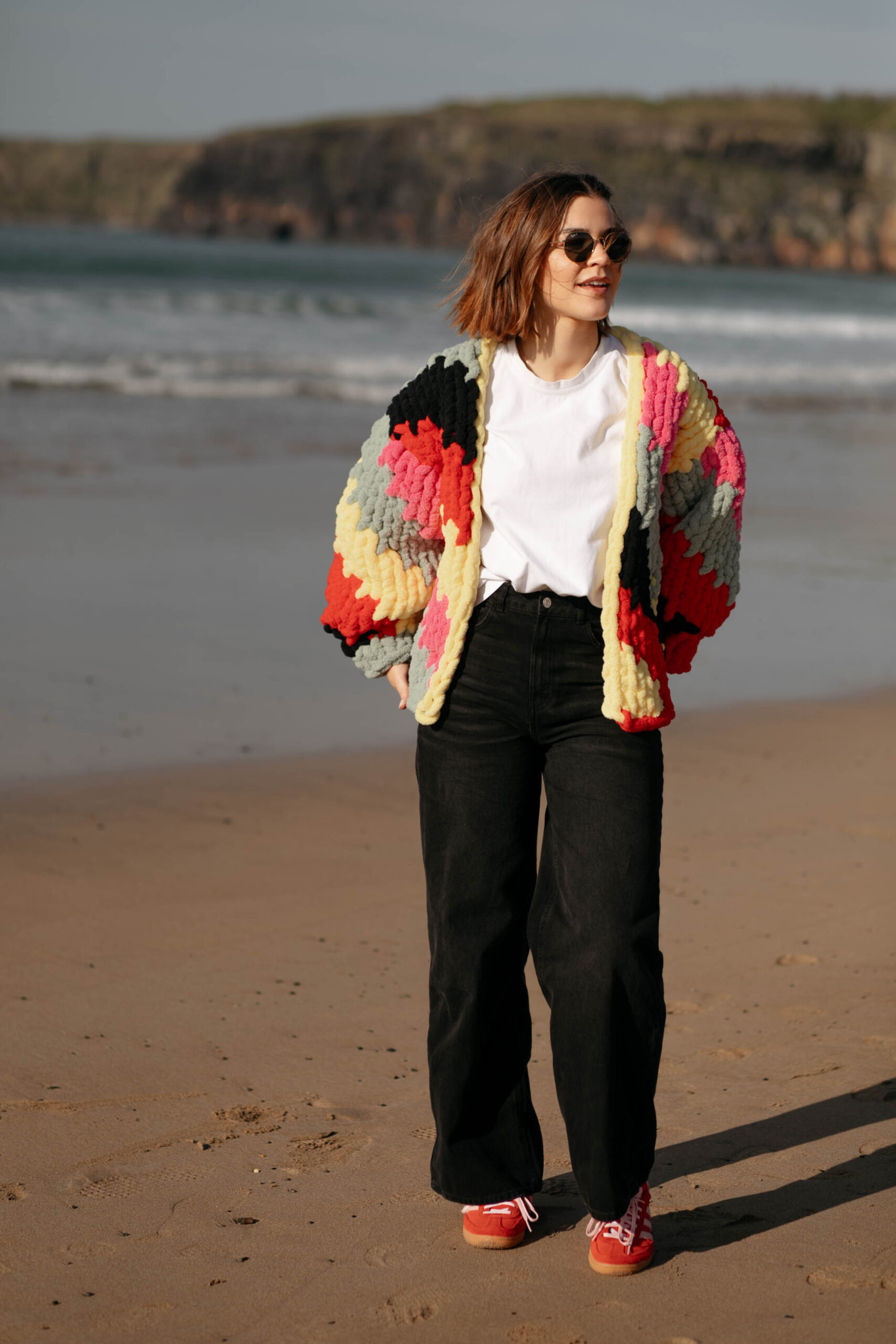 Warm Hand-Knitted Cardigan - Image 3